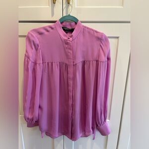 NWT Shanghai Tang oversized silk blouse